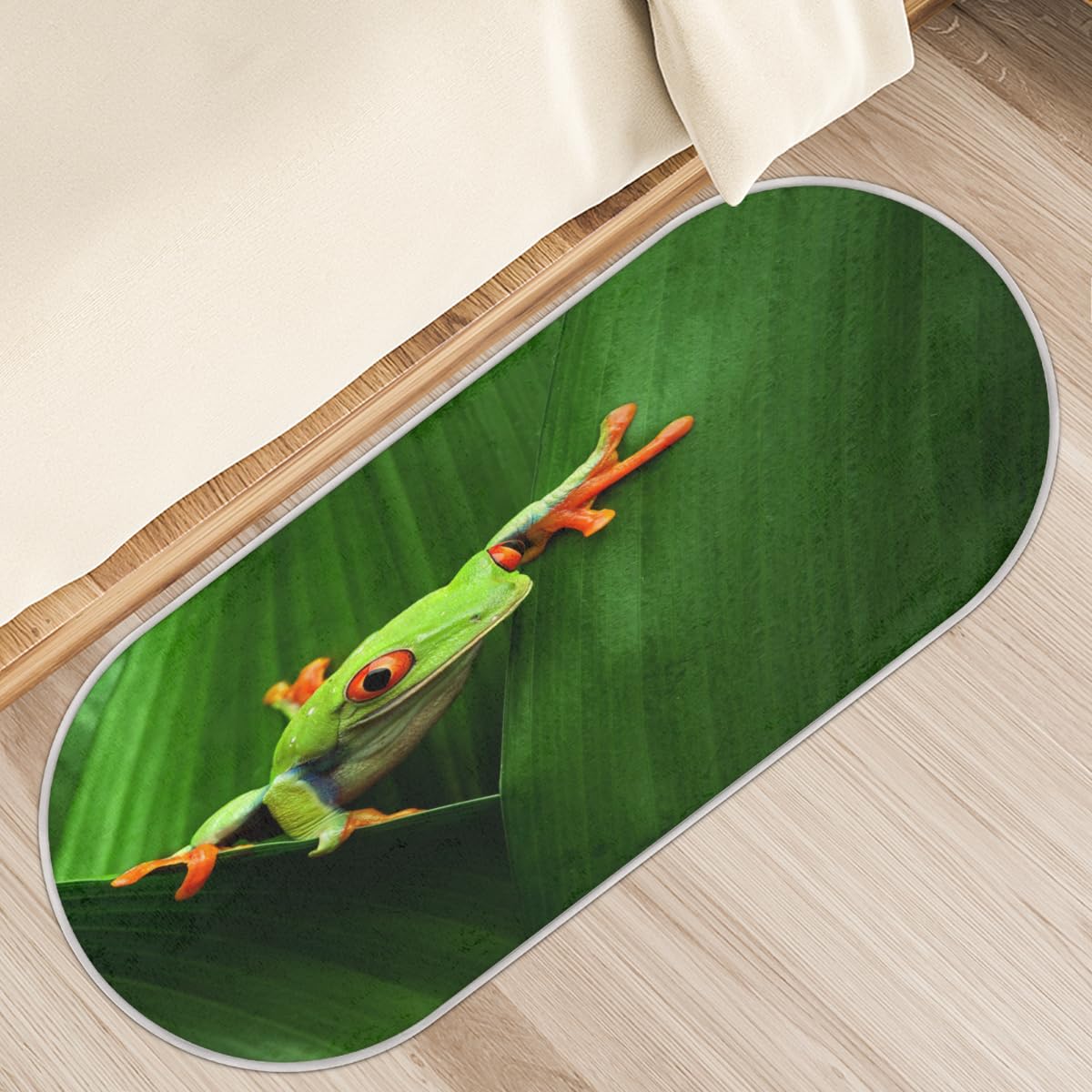 Tapis antidérapant poils longs 50x120 cuisine salle de bain maison