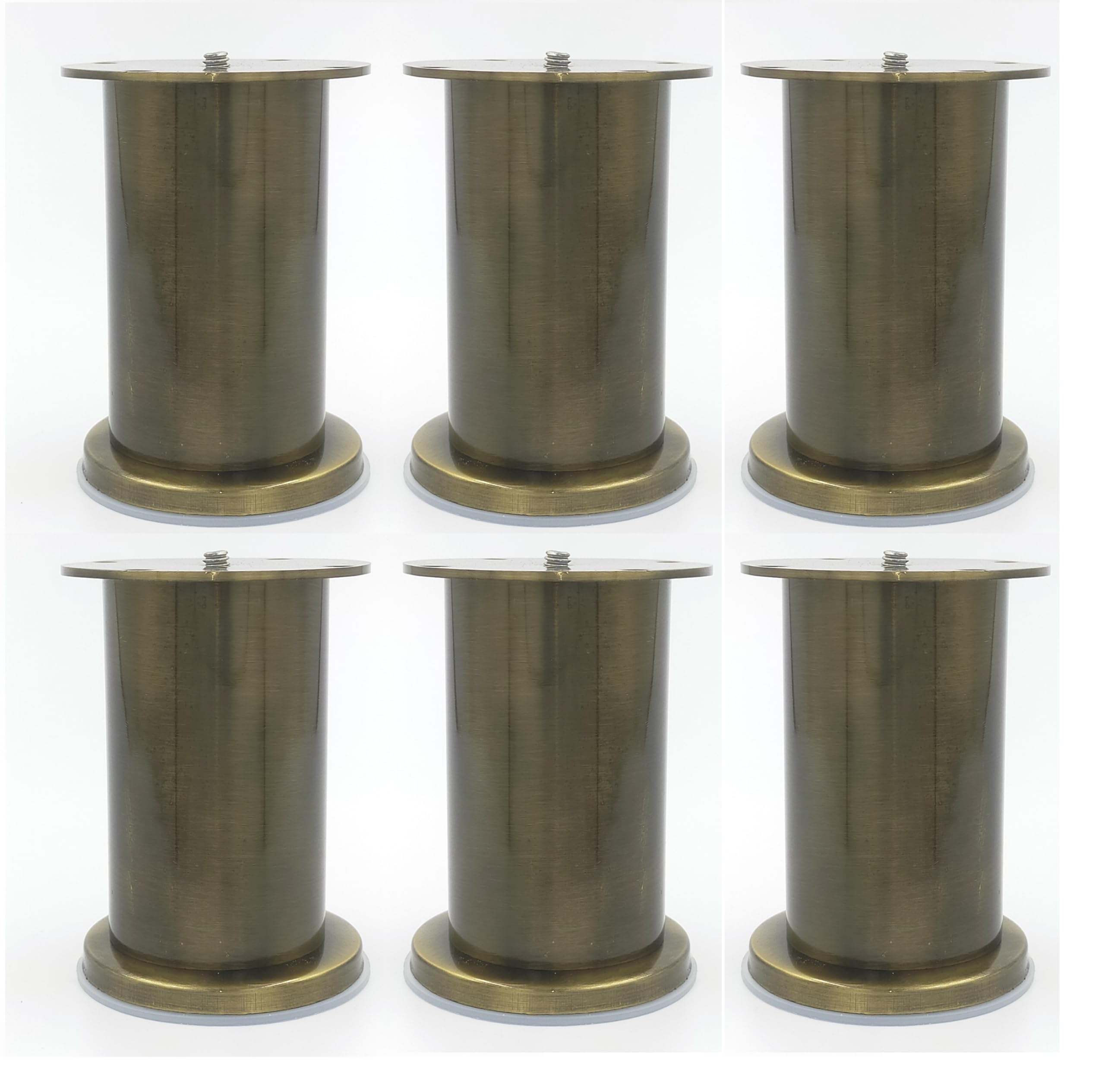 VMD, S.S 4" X 50MM X 2MM HEVY Plate Antique Finish Round Model Furniture Sofa, Bed, cabinat Legs - (Pack of 6) (B0CQTJ5B32) Amazon Price History, Amazon Price Tracker