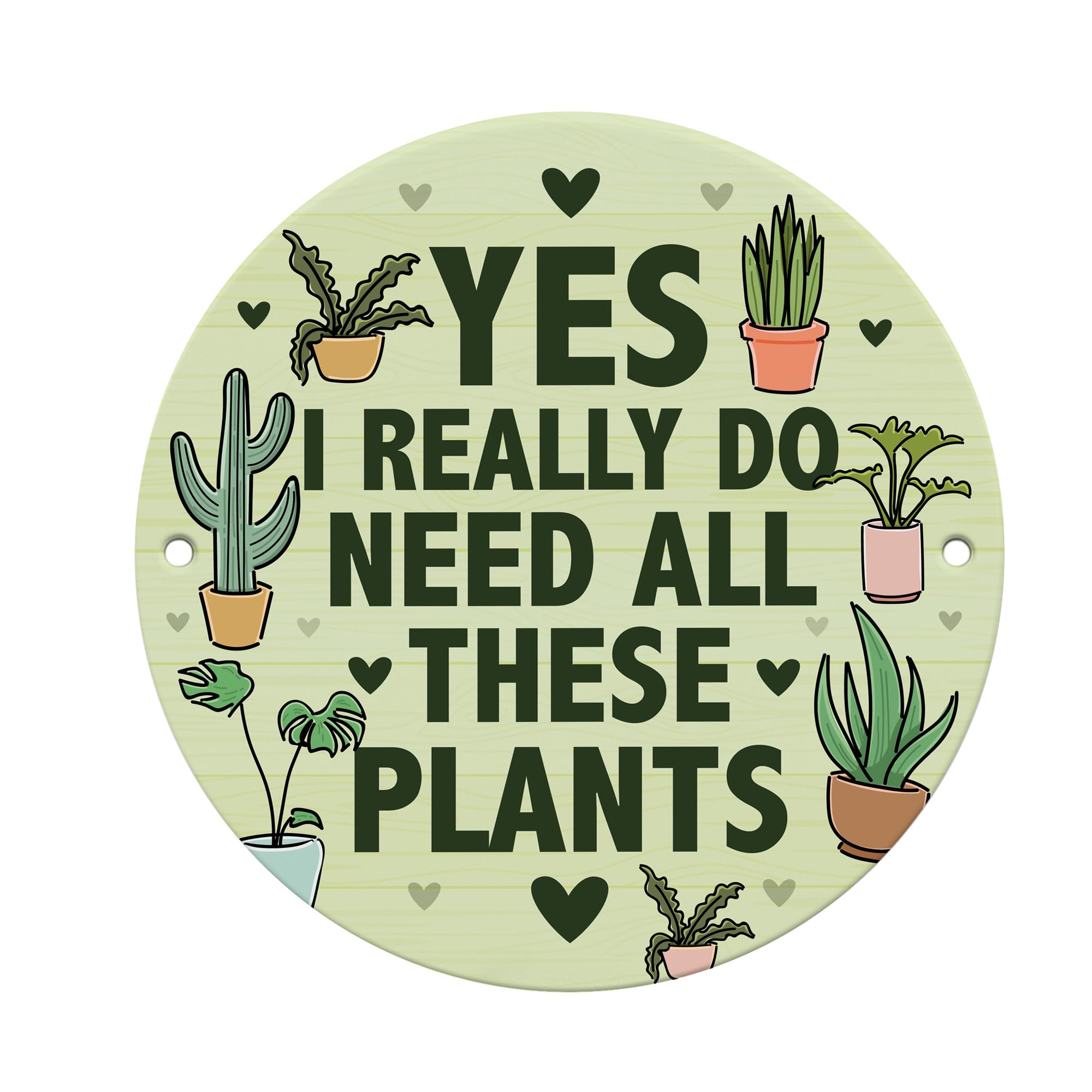 Red Ocean Funny Sign For Garden Greenhouse Home Yes I Really Do Need All These Plants Funny Gift For Women Her Friendship Gift Home Decor Plaque