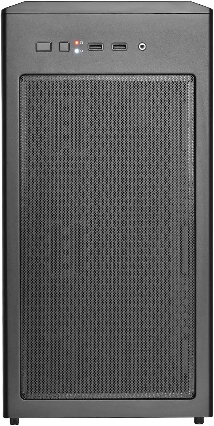 Silverstone Technology FARA 515XR Black Compact ATX Tower Chassis with Four Included Rainbow Fans, SST-FA515XR-BG