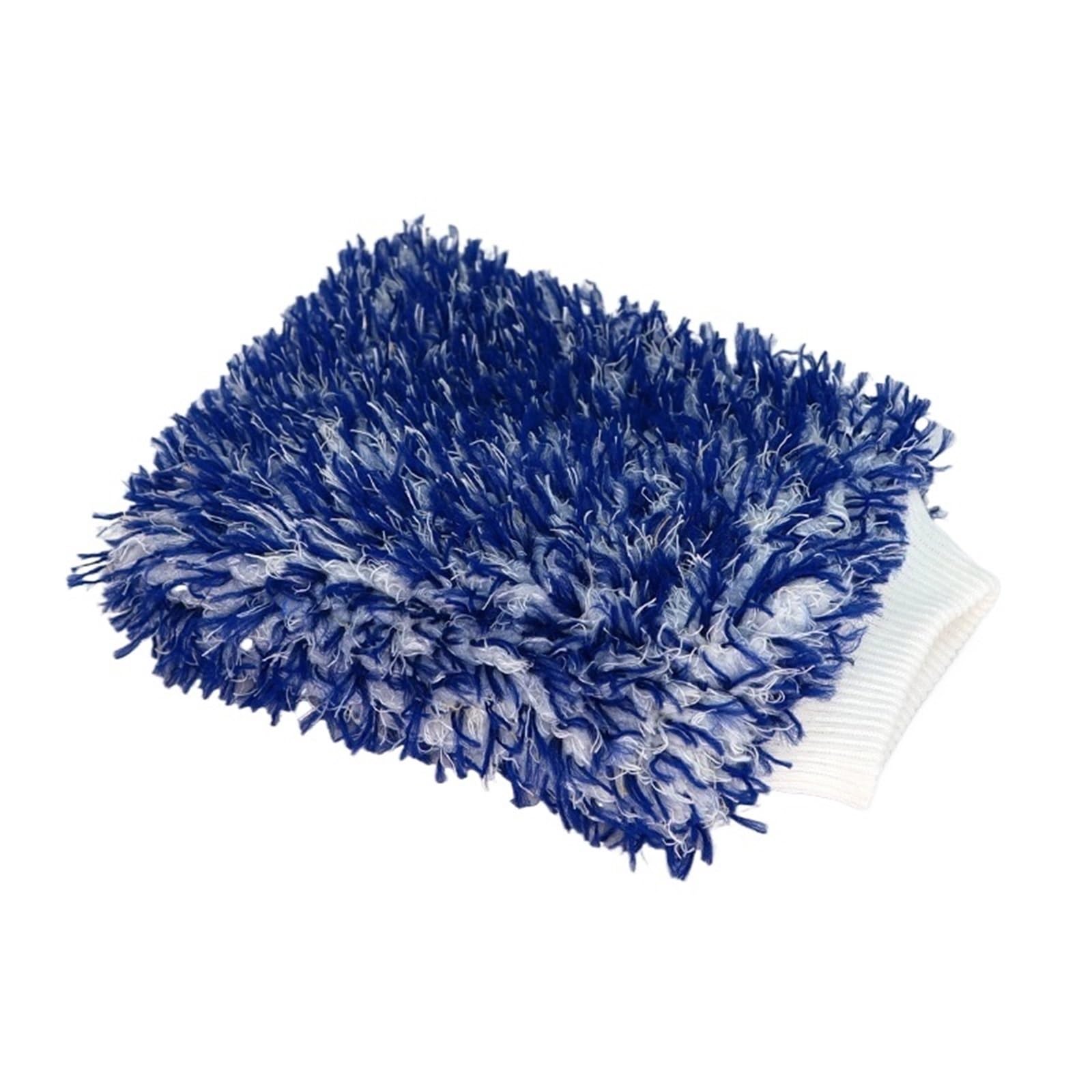 MDSRFGN Car Wash Mitt Car Cleaning Glove Ultra Soft Mitt Microfiber Wash High Density Scratch Gloves Easy To Dry(Blue)
