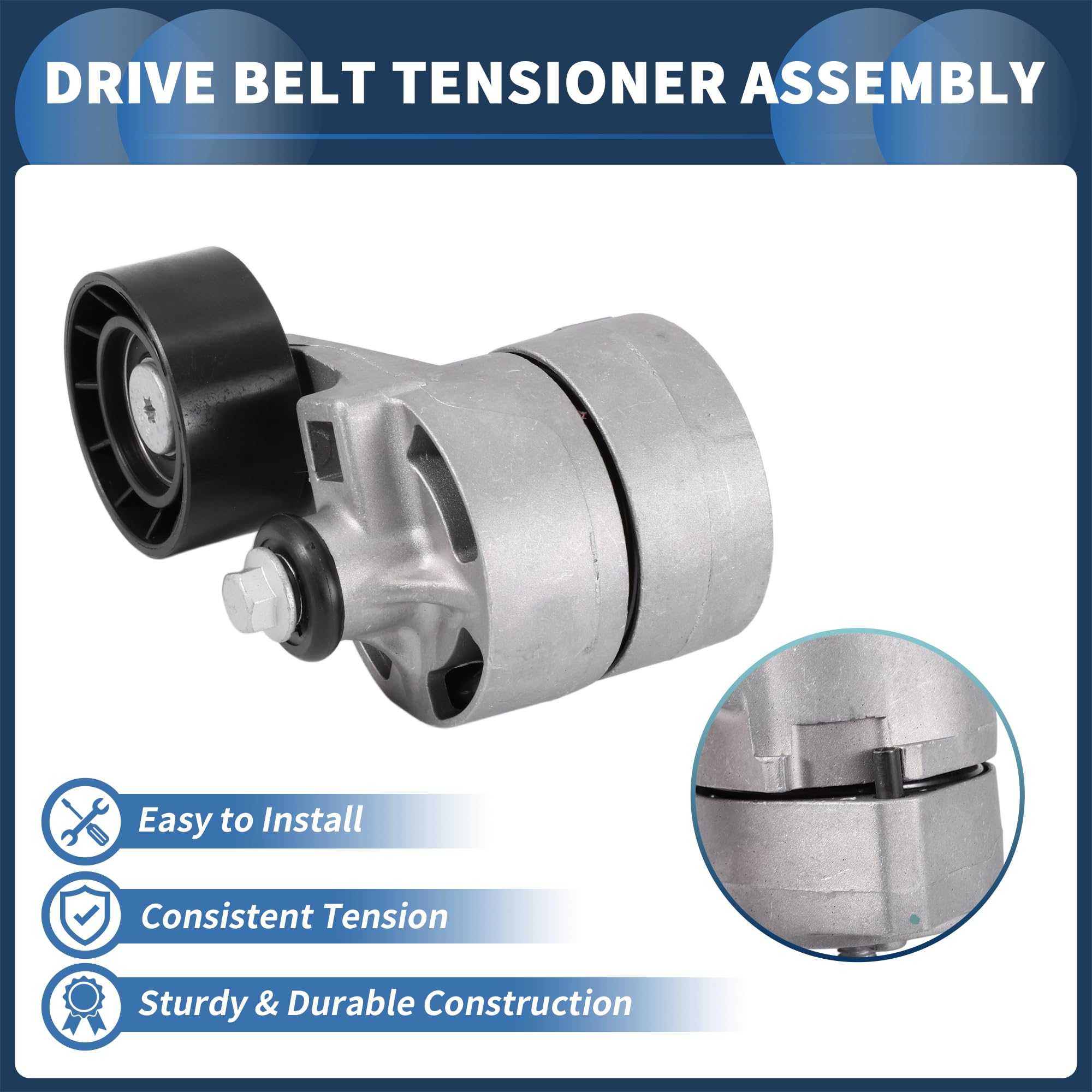 Tensor De Correa Montaje Para FORD Transit 2.4 06-14 1 Pc