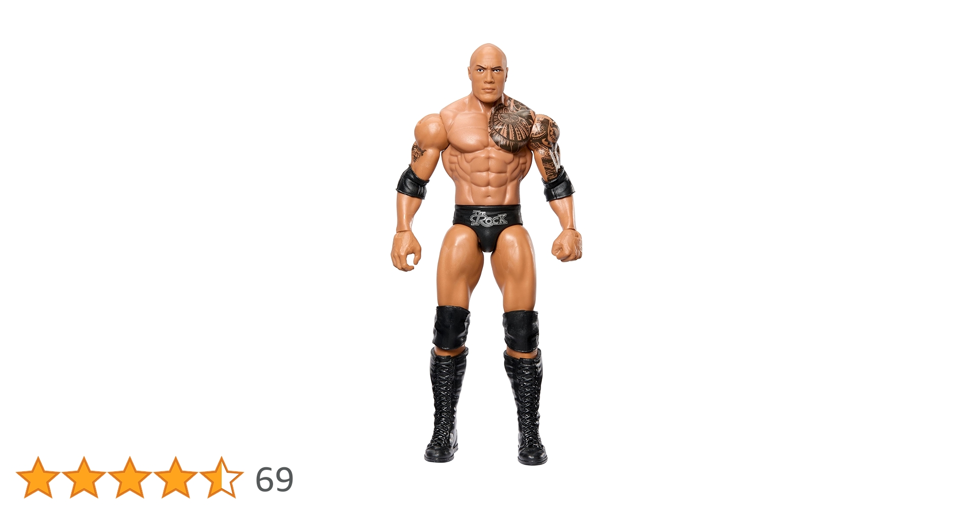THE ROCKフィギュア Amazon.co.jp: Mattel WWE ベーシックアクションフィギュア 6