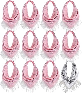 Pop Fizz Designs Disco Cowgirl Bachelorette Bandanas | Last Disco Party Decorations Nashville Bachelorette Party Favors