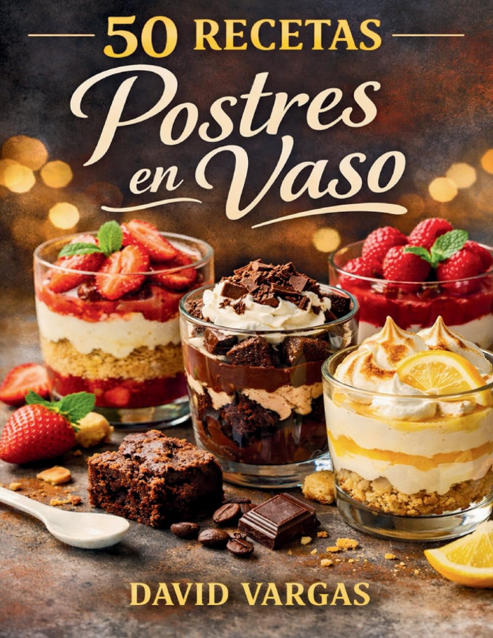 50 Recetas de Postres en Vaso para Sorprender en Cualquier Ocasión: Ideas dulces individuales fáciles, vistosas y siempre exitosas