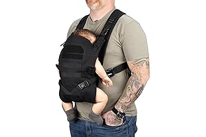 TBG Tactical Baby Carrier for Fathers and Moms (Black)