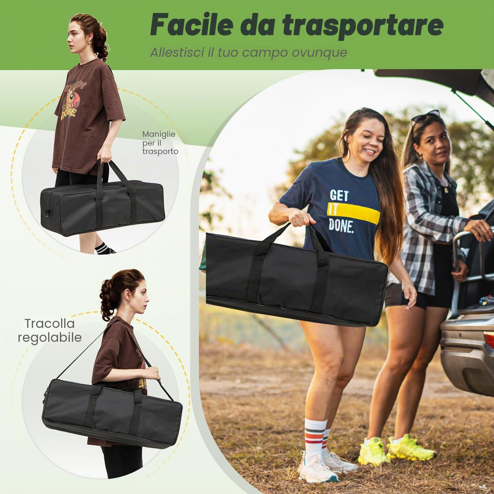 LIFEZEAL Rete da pallavolo per piscina, rete da pallavolo portatile, con pali regolabili in altezza, design antiscivolo, marcatori, pompa, martello, borsa da trasporto