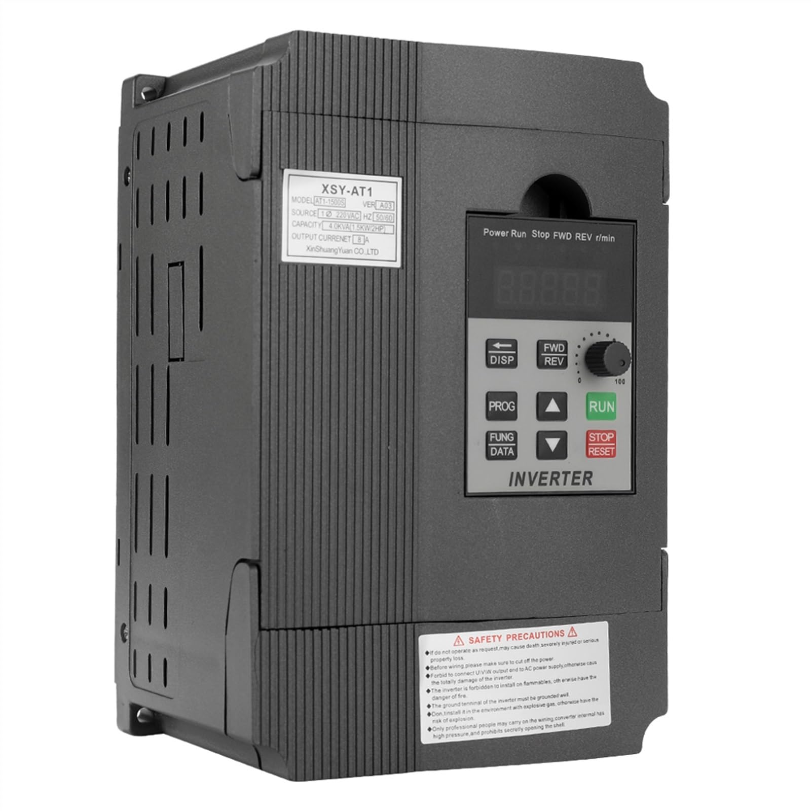 Variador De Frecuencia Regulator prędkości częstotliwości VFD 2.2KW 12A 220 V AC napęd silnika jednofazowy trójfazowy zmienny falownik Kompaktowa konstrukcja(2.2kw 1 Phase)