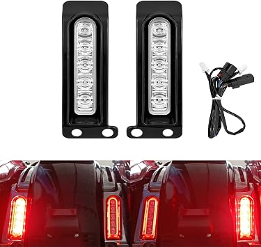 LED Fender Lights Fit for Harley Touring 2014-2024