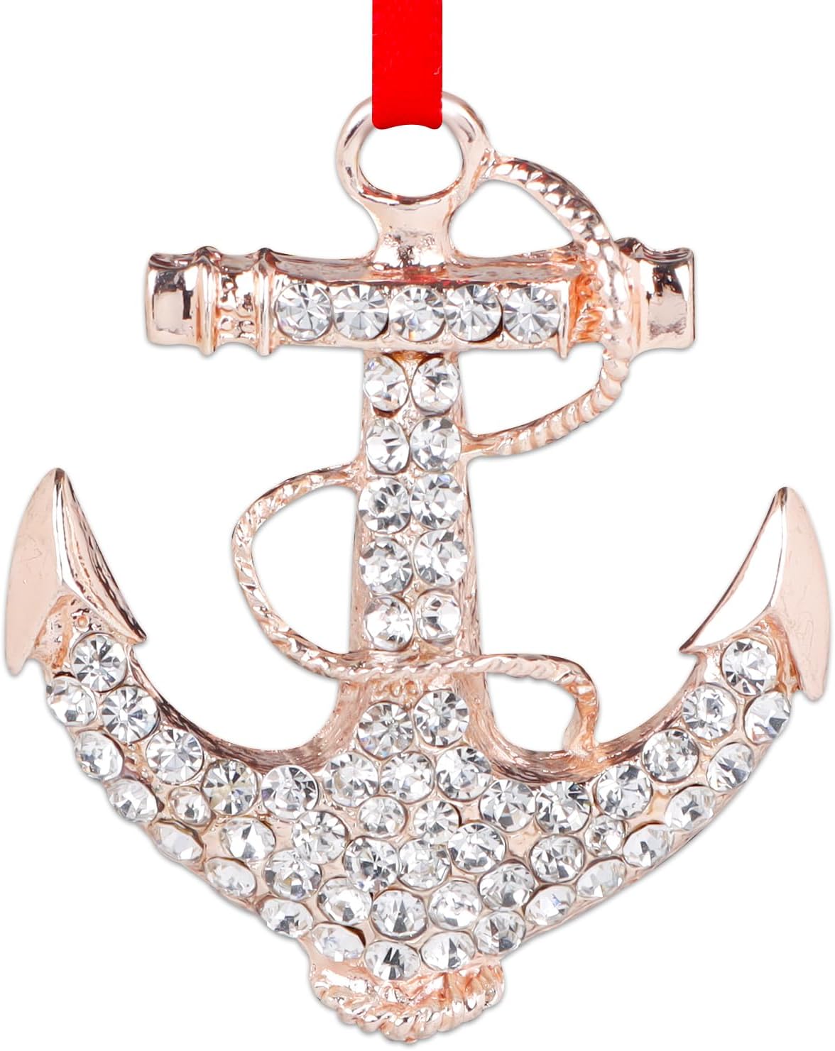 WaaHome Metal Anchor Nautical Christmas Ornaments Anchor