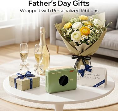 Phomemo Ribbon Label Maker with Waterproof Labels, A30 Bluetooth Mini Label Maker Machine with Tape 12mm 0.47 White, Portable Ribbon Printer Rechargeable for Gift Wrap, Cloth Name Tag, in/Outdoor Use