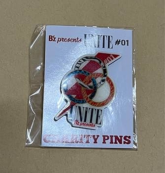 B'z UNITE タオル ピンバッジ B'z UNITE タオル ピンバッジ B'z