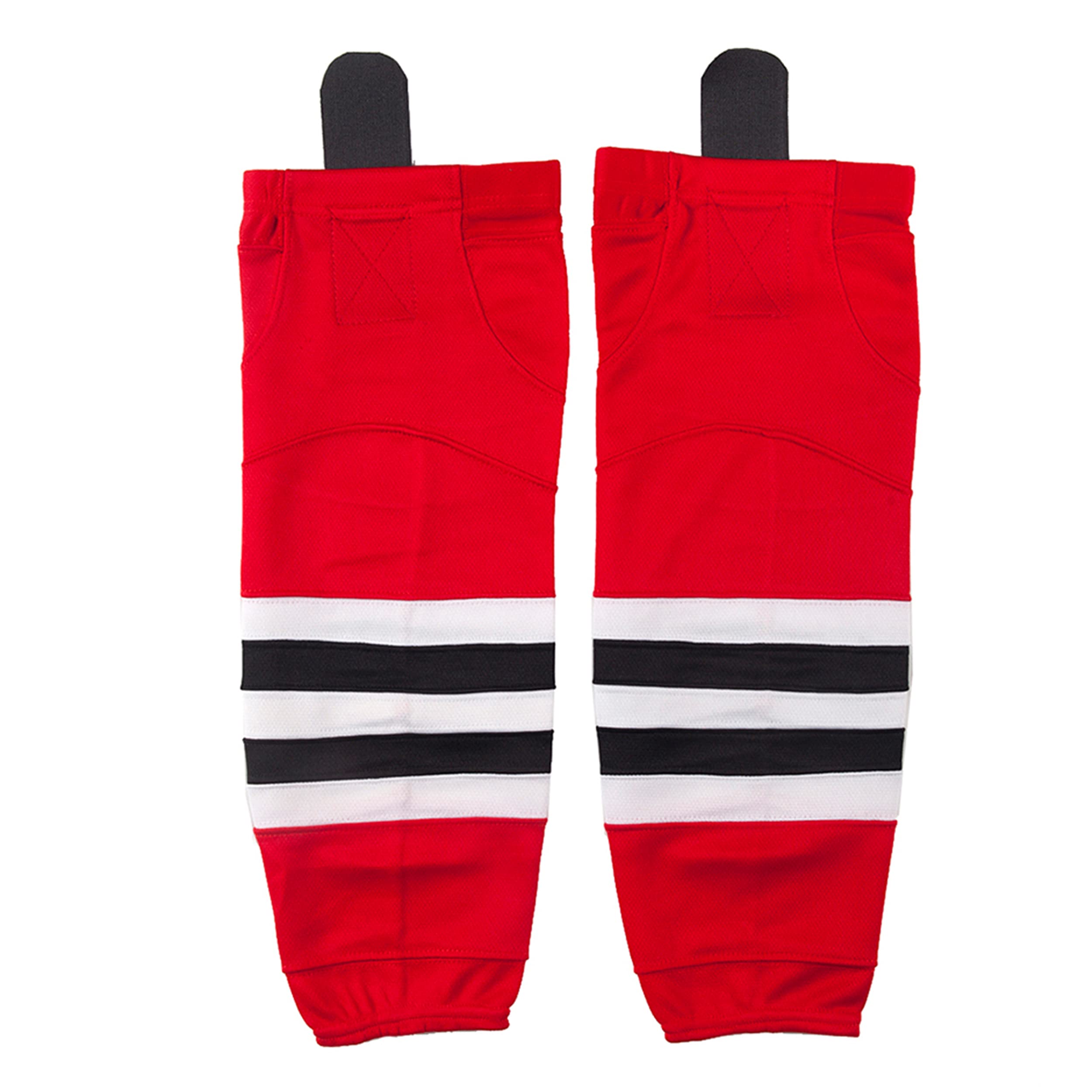 Photo 1 of COLDINDOOR Adult Ice Hockey Socks Senior Red 03 X-Small