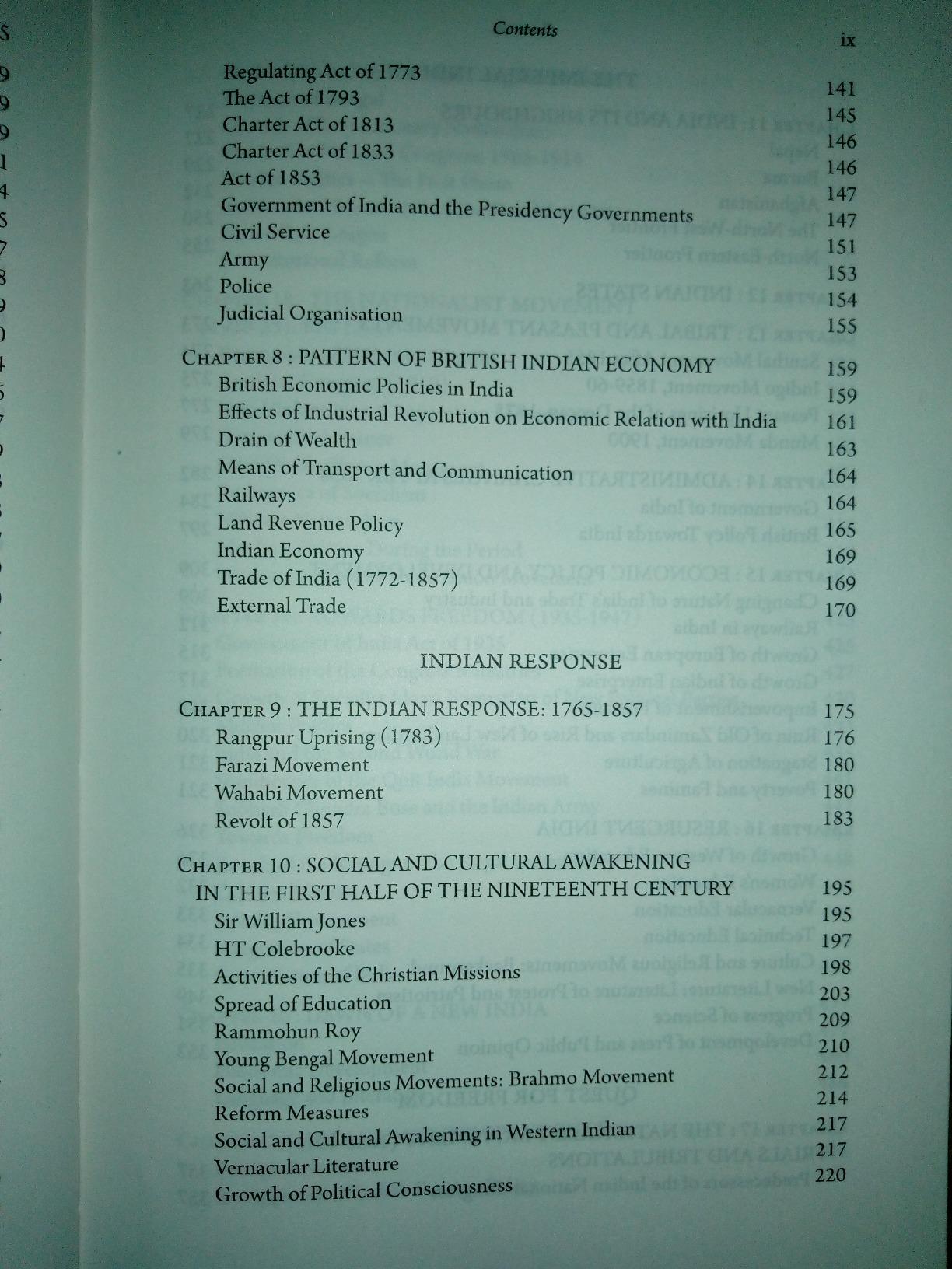AN ADVANCED HISTORY OF MODERN INDIA (PB) (TEXTUS) : Sailendra Nath Sen ...