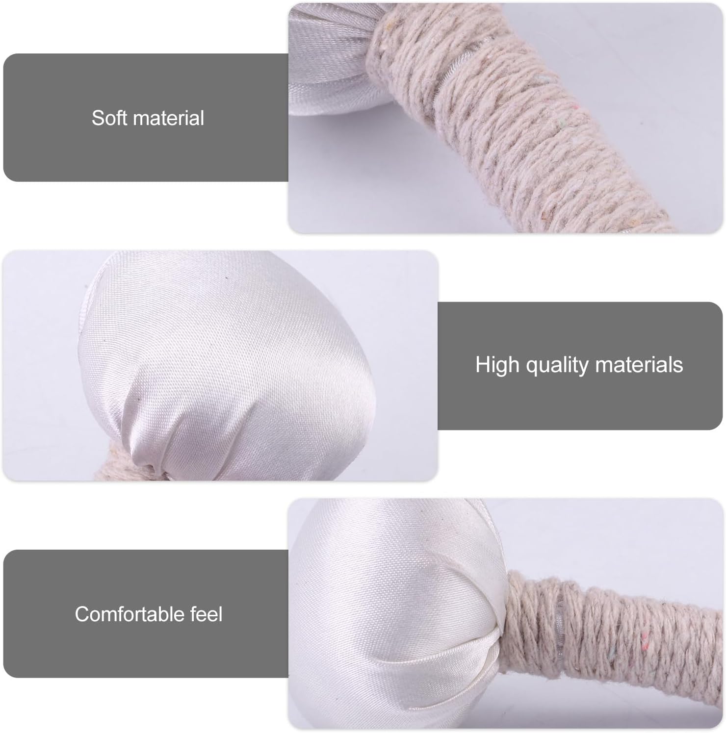 Rubbing Pressing Pad for Printings, Cloth Applicator, White