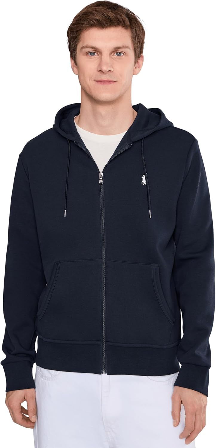 POLO RALPH LAUREN mens Double-knit Full Zip Hoodie