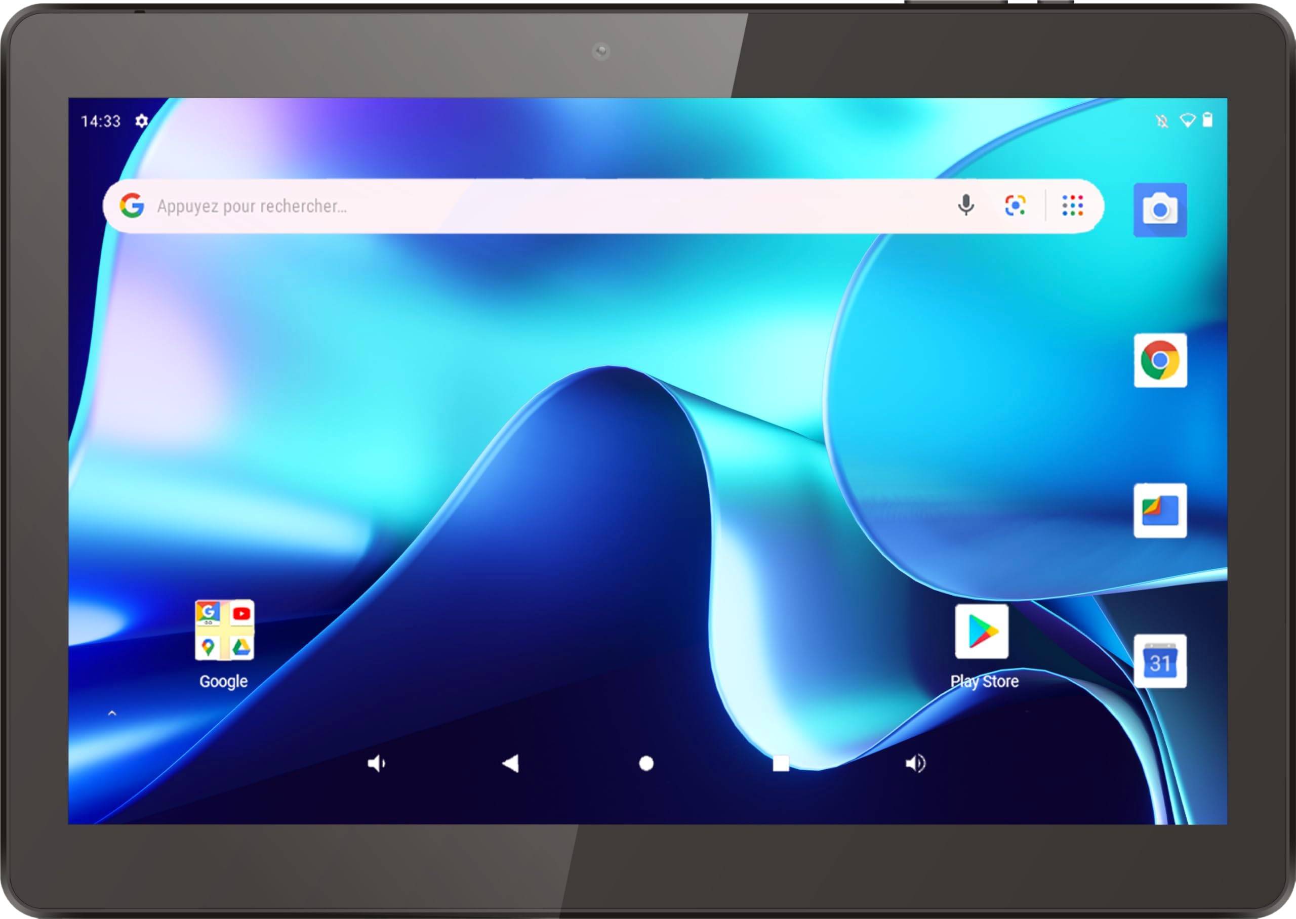 LOGICOMTab 134 tablet - 10.1" HD screen - 64GB ROM - 4GB RAM - Android 13-5000mAh battery - Bluetooth V5.0 - Black