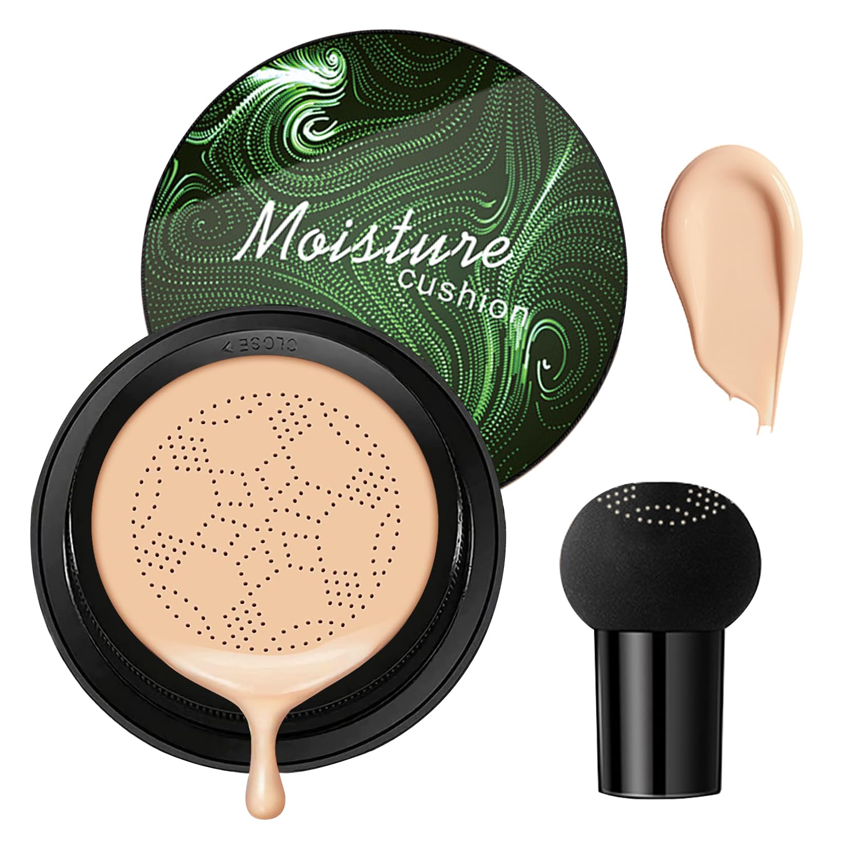 Mushroom Head Air Cushion CC Cream Foundation Makeup Moisturizing BB Cream Face Makeup Liquid Foundation Long Lasting Full