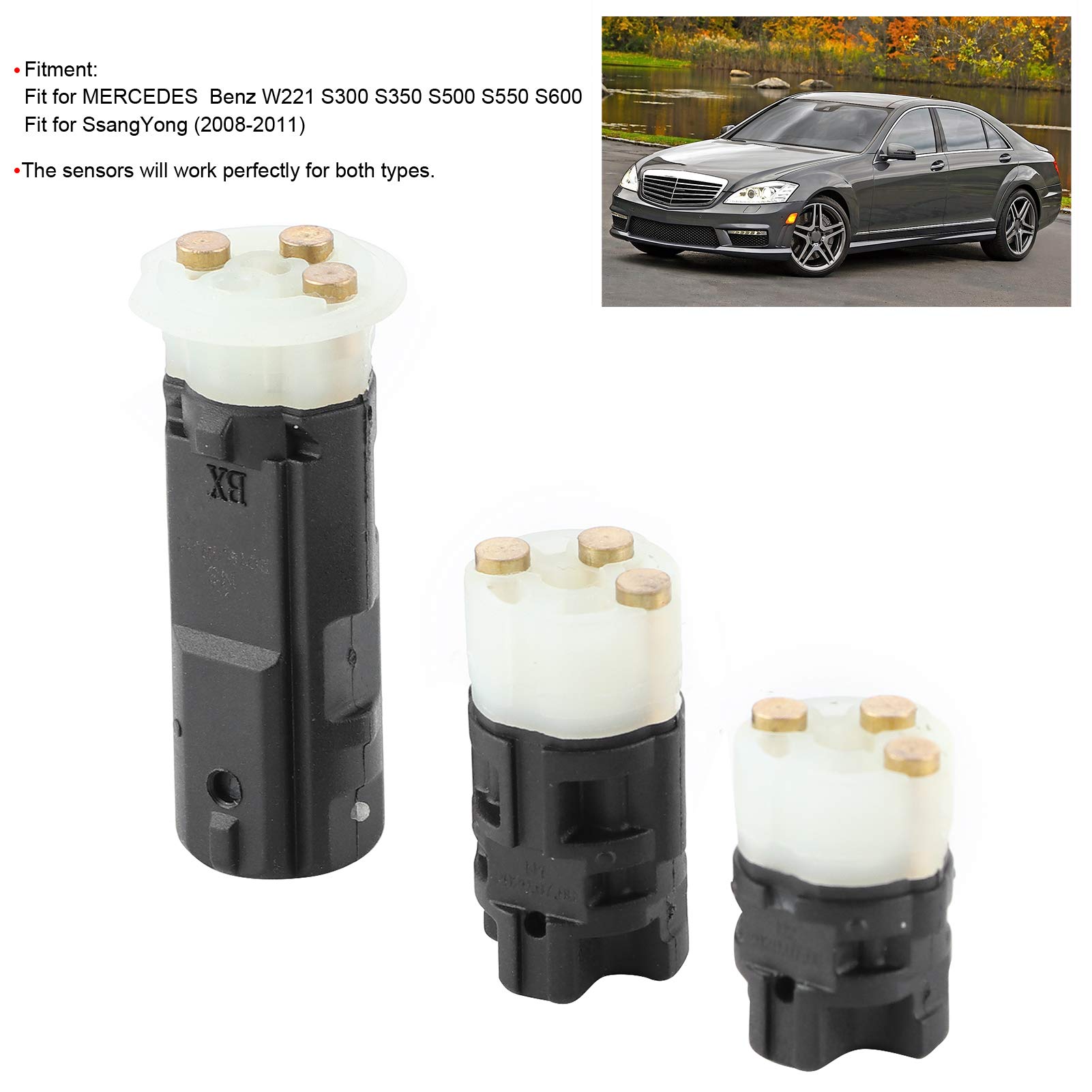 KIMISS Kit de sensores Y3/8n3, Y3/8n2, Y3/8n1 para módulo TCU TCM 722.9, compatible con, accesorio automotriz