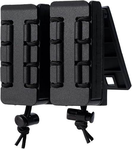 Miniatura 8 de Soporte para pistola con cinturón MOLLE Clip ajustable giratorio de 0.354 in funda para cargador OWB Mag bolsa para cinturón de servicio de 2 14