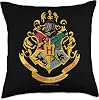 Harry Potter Hogwarts School Crest Throw Pillow
