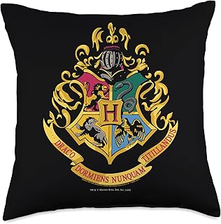 Hogwarts School Crest Throw Pillow