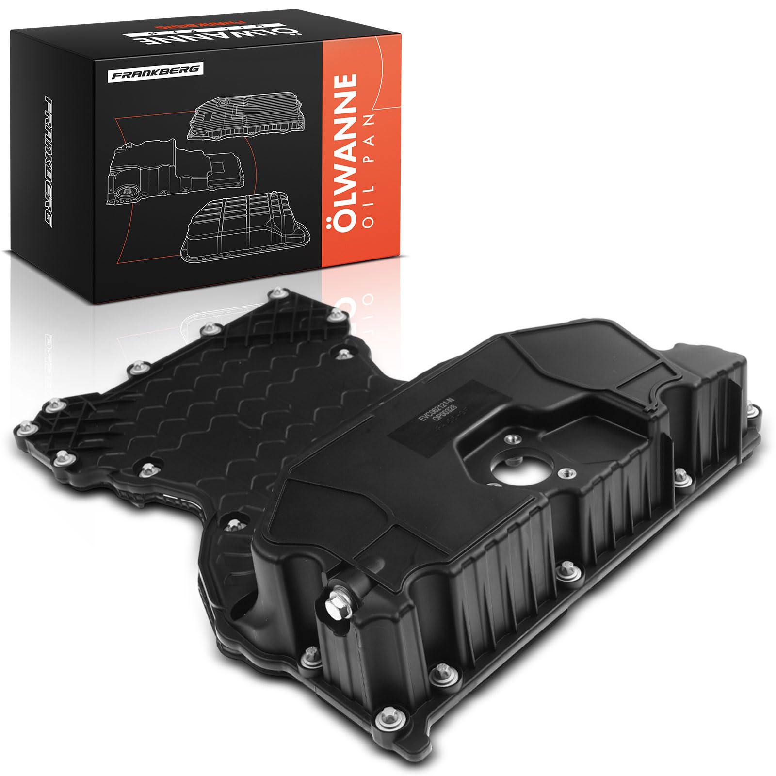 Frankberg Coppa dell'olio 6510100328 | Compatibile con: CLS Shooting Brake X218, Classe E W212, Classe C Coupé C204, Classe E Modello T S212
