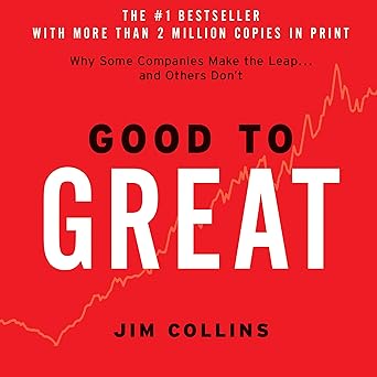 《Good to Great》by Jim Collins - 书籍封面
