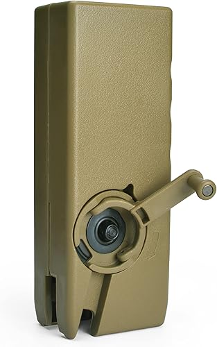 ActionUnion Airsoft - Cargador de velocidad táctico BB para revista de manivela M4 (carga rápida), 0.236 in, 1000 rondas