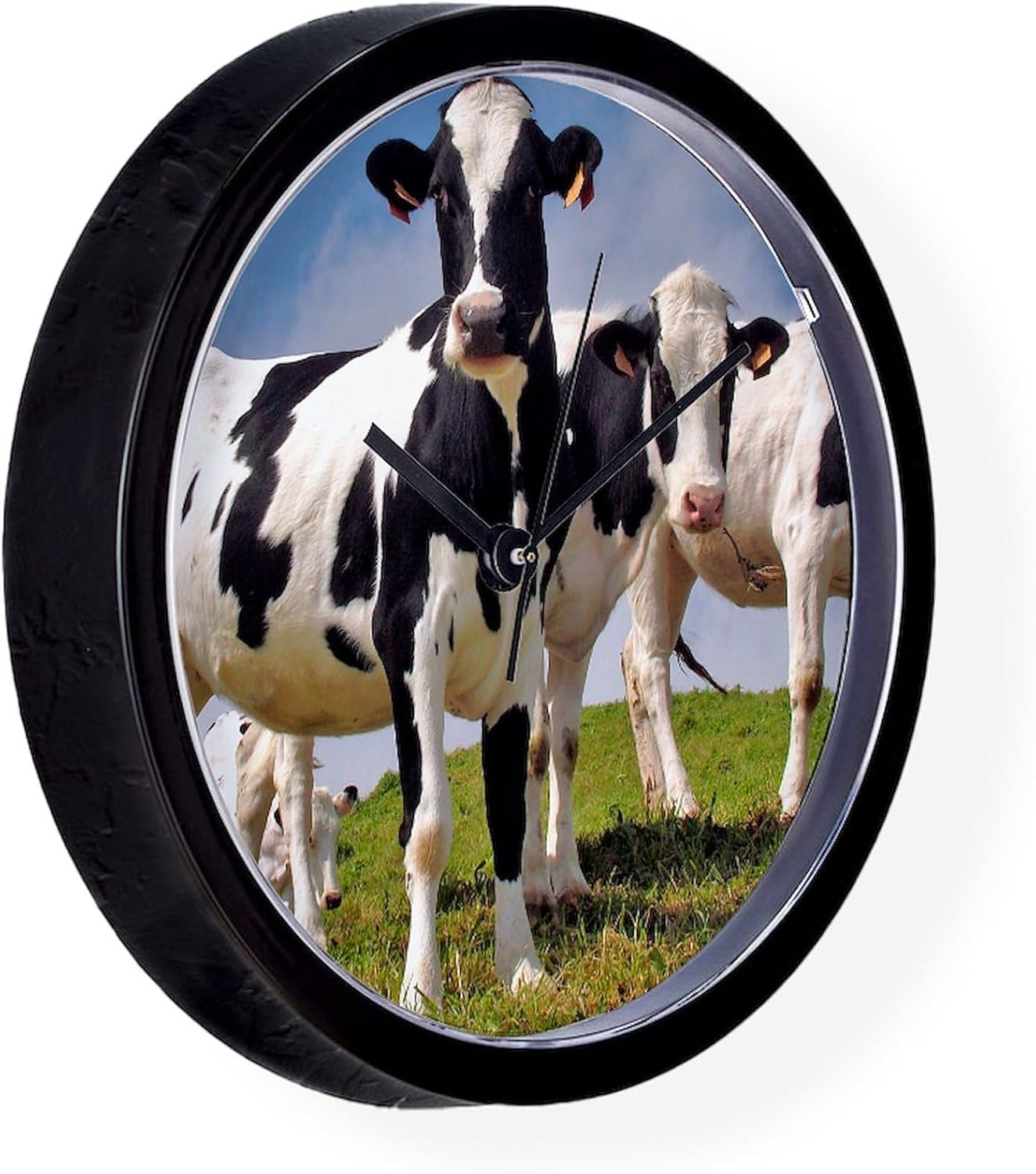 CafePress Family Portrait 10" Wall Clock for Livingroom, Kitchen, or Office