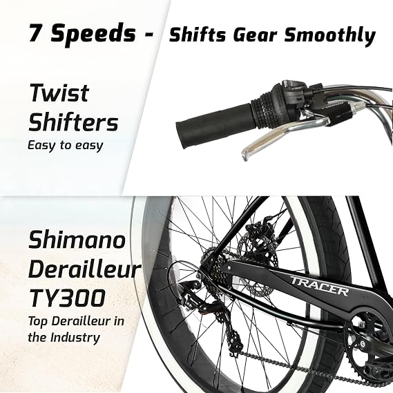 Tracer 1 (GT Fork-7 Speed(with disc Brake), 26 Black)