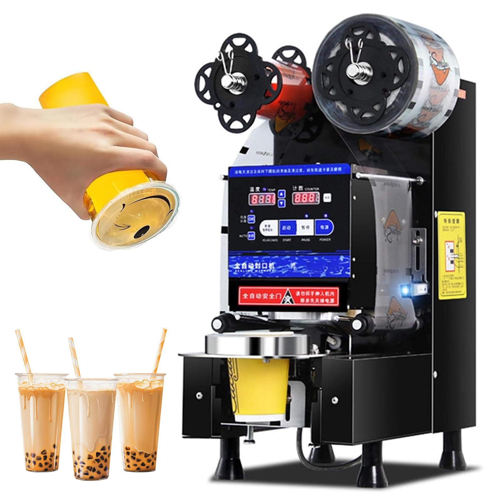 Eastnmythet Multicolor Commercial Automatic Cup Sealer For Pp/Pe/Pc Cups