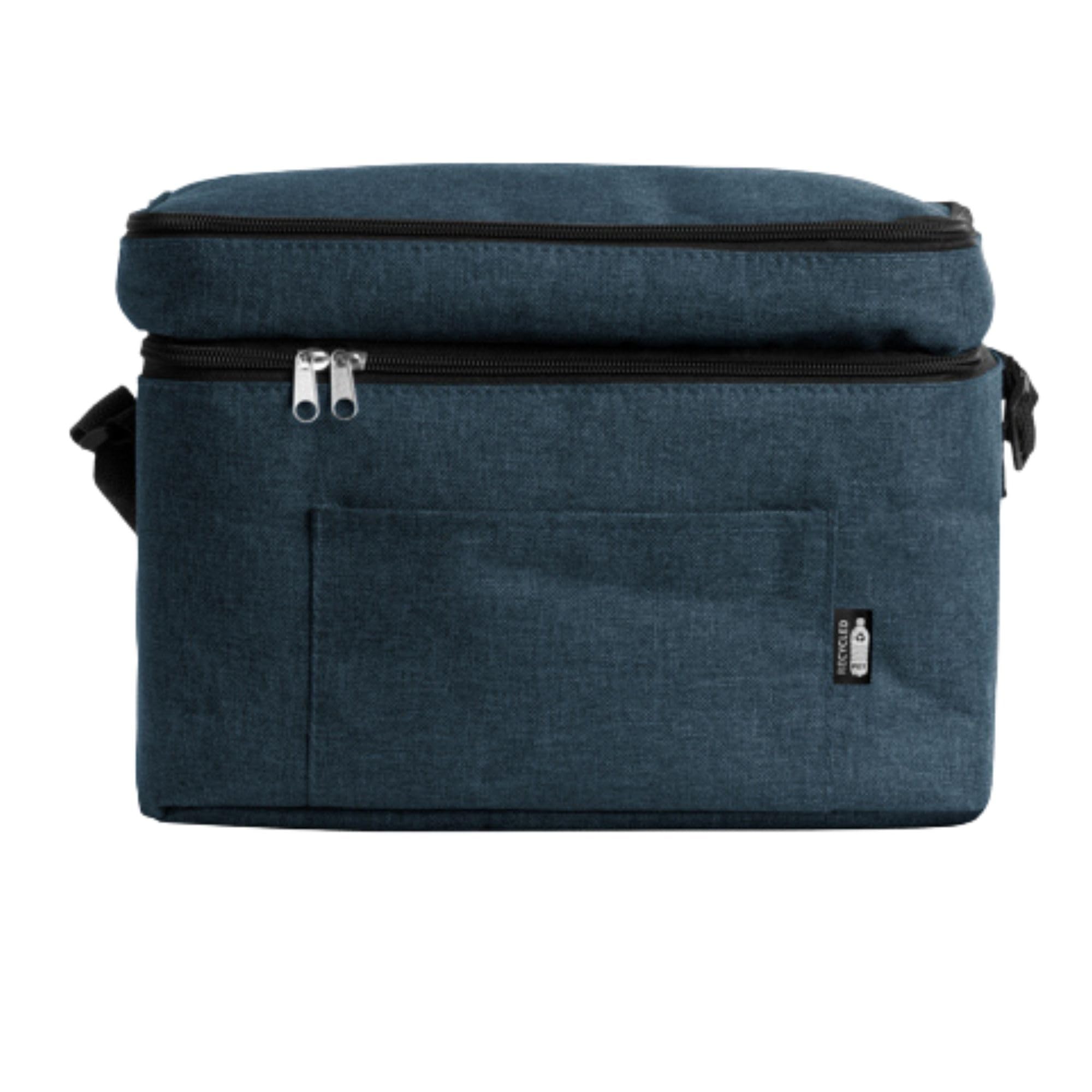Bolsa Termica Porta Alimentos - Bolsa comida trabajo de 12 L -Urban food Casual - Nevera portatil y Lancheira témica - bolsa isotermica porta alimentos y hermética - Lunch bag impermeable (AZUL)