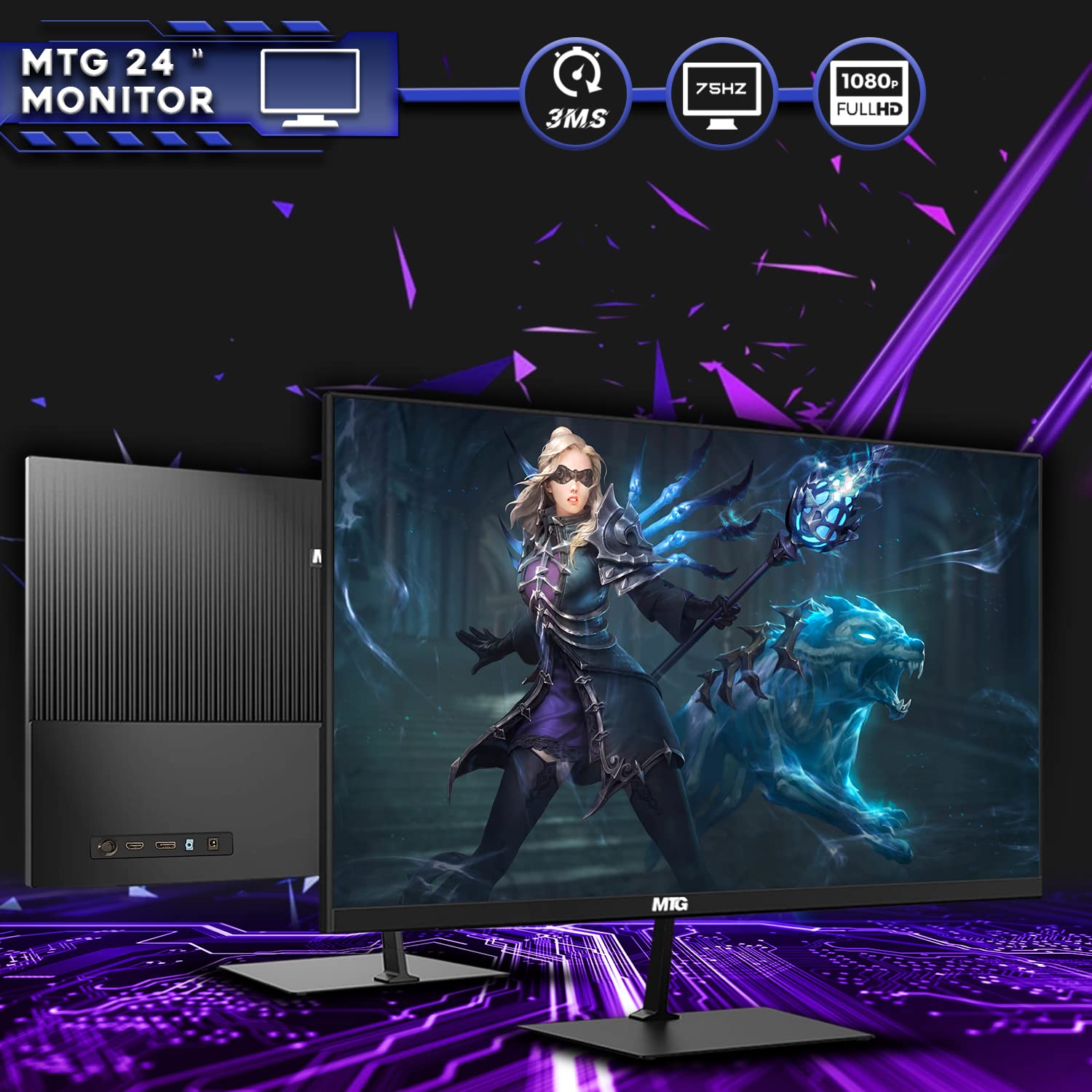 Amazon.com: TechMagnet Gaming Desktop PC, Intel i5 6th Gen, Zeus