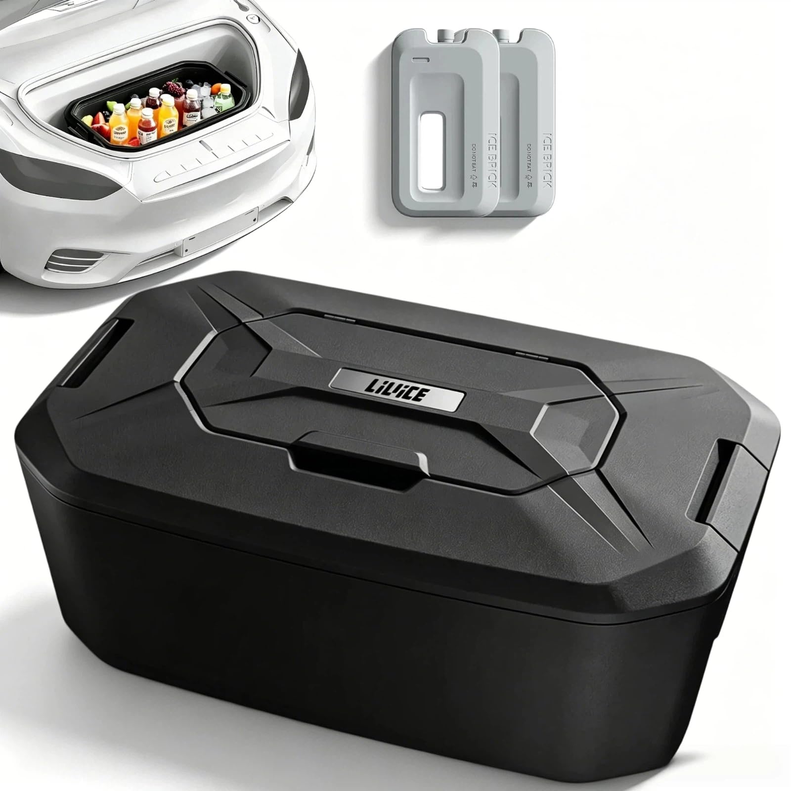 Amazon.com: LIVICE Car Front Trunk Camping Cooler, 48QT Insulated