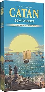 CATAN Seafarers 5-6 Player Board Game Expansion (6th Edition) Add More Players to Your Adventure, Strategy Game for Kids & Adults, Ages 12+, 3-6 Players, 60-90 Minute Playtime