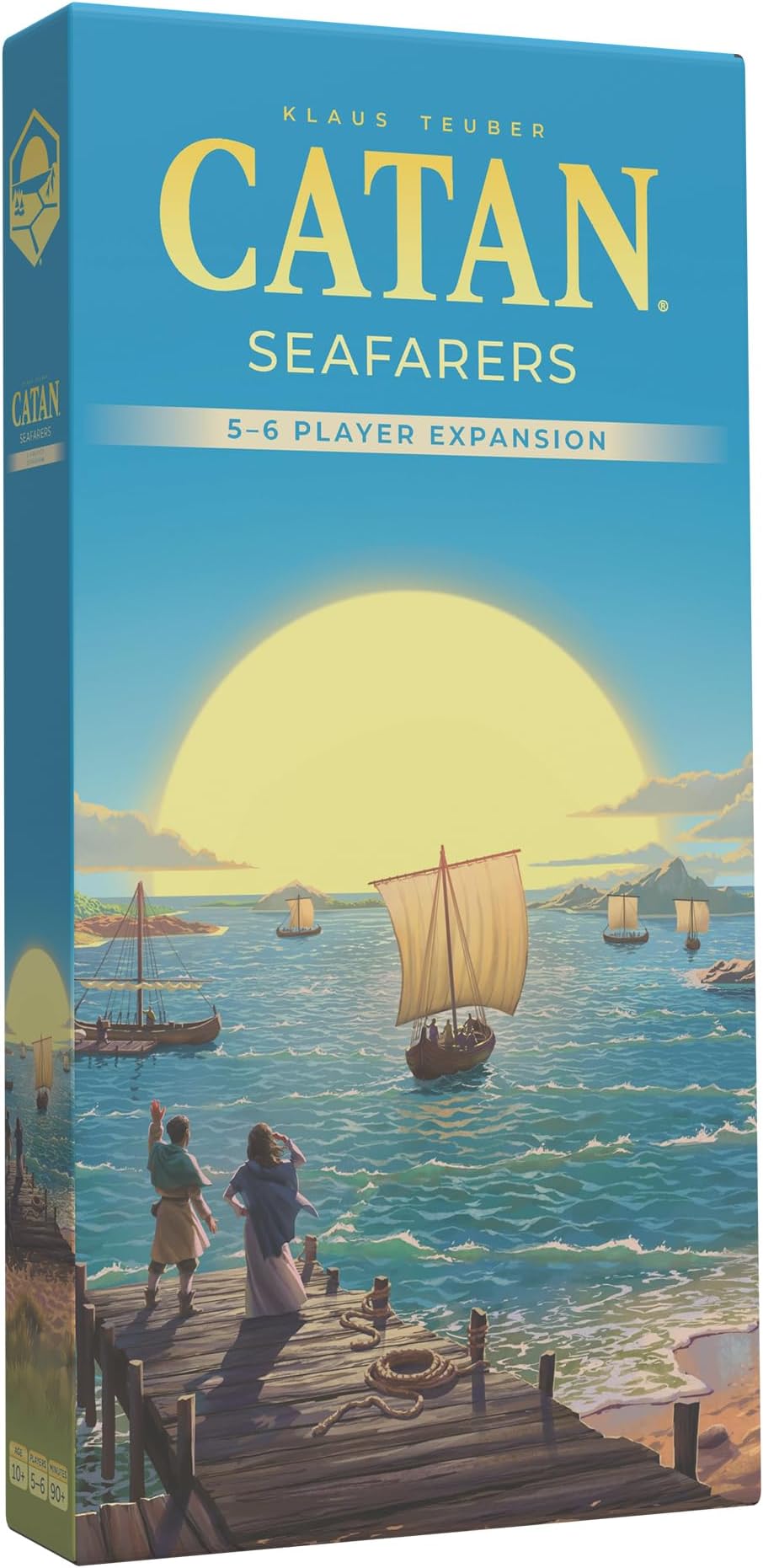 CATAN Seafarers 5-6 Player Expansion 6th Edition | Board Game Expansion | Ages 10+ | 3-6 Players | 60-90 Minutes Playing Time