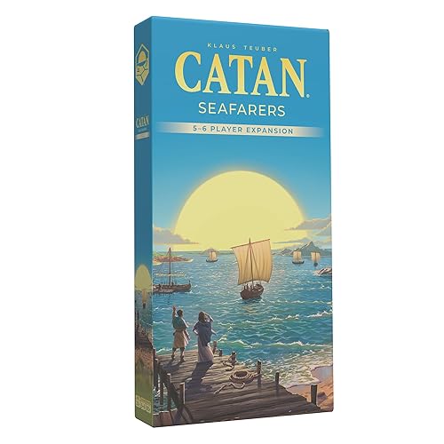 CATAN Seafarers 5-6 Player Board Game Expansion (6th Edition) Add