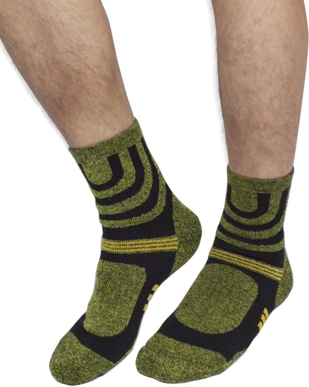 Dahlia Cushioned Mens Socks/Athletic Socks/Running Socks/Crew Socks 2 Pack