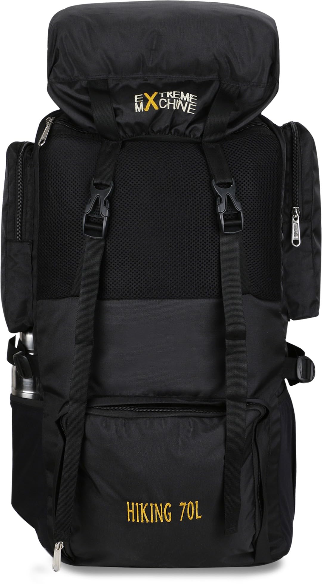 Extreme Machine 70 L Rucksack Bag Trekking Bag Rucksack - 70 L (Black)