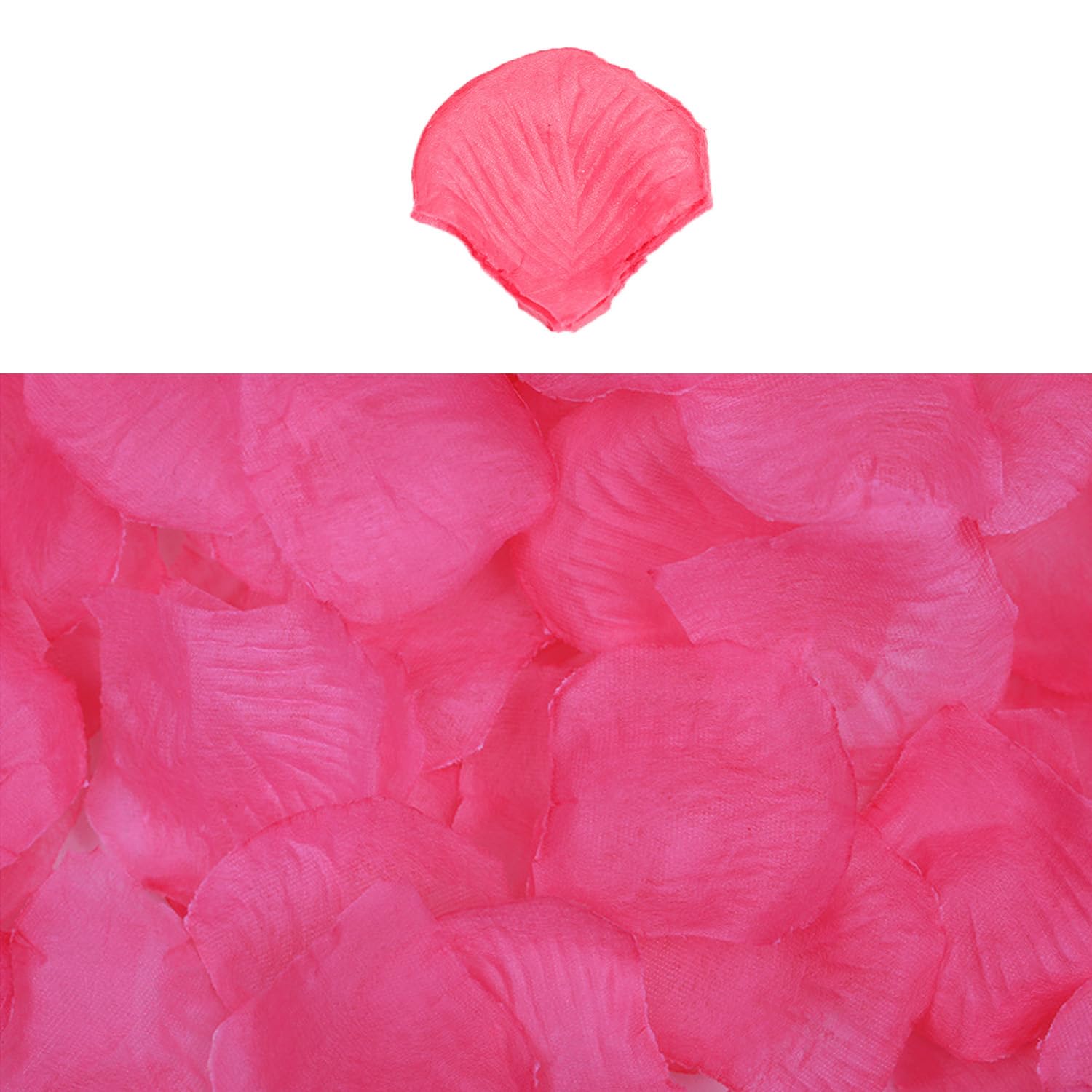 1000 Petali Di Rosa Finti Blu - Decorazioni Per Matrimoni, San Valentino, Feste - Foto 10