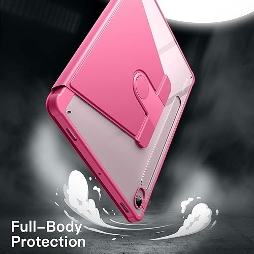 Vista 4 de JETech Funda giratoria para Samsung Galaxy Tab S10 Lite / S10 FE / S9 FE de 10.9 pulgadas / S9 de 11 pulgadas con soporte para S Pen, rotación