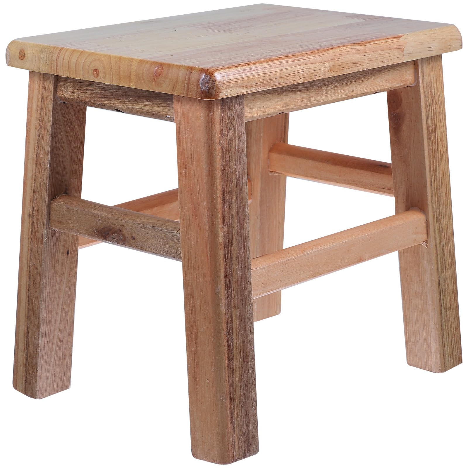 Tabouret bois massif facile à nettoyer pour salon propre malgré les enfants