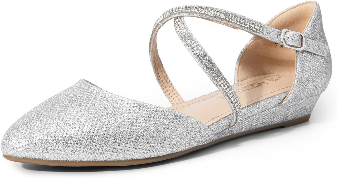 Step into Comfort: DREAM PAIRS Pointed Toe Low Wedge Flats Review