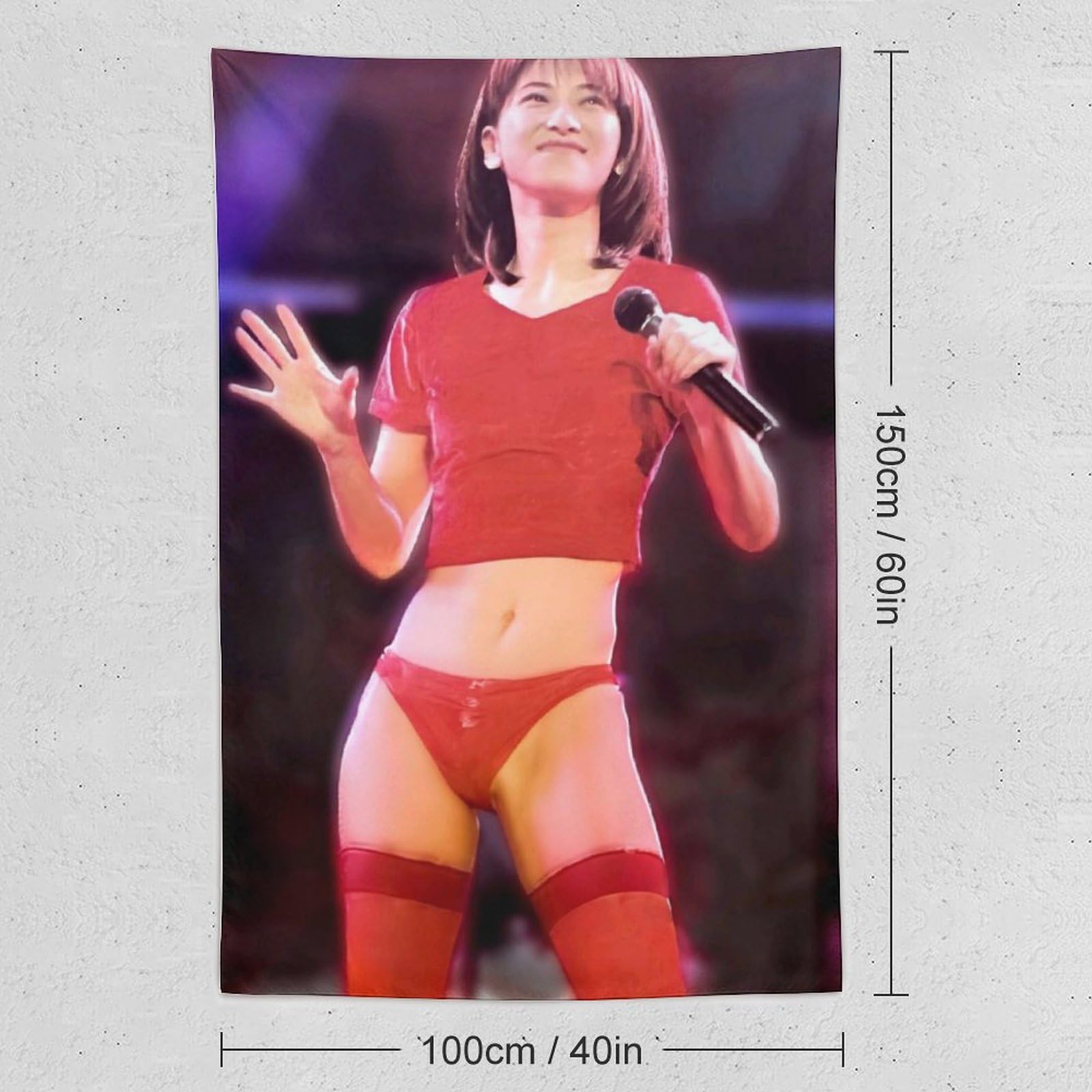 森高千里　タペストリー　壁掛け　新品 Amazon.co.jp: 森高千里タペストリー 壁掛けタペストリー 個性