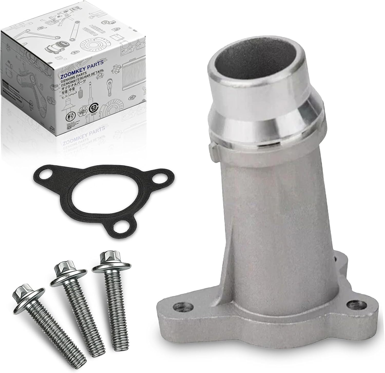 11118511205 Aluminum Engine Block Water Pipe Hose Gasket Bolts 11118511205 for BMW 230i xDrive 330e 330i GT xDrive 430i Gran Coupe 530i 740e 740Le X1 X2 X3 X4 Mini Cooper Clubman Countryman 2014-2019