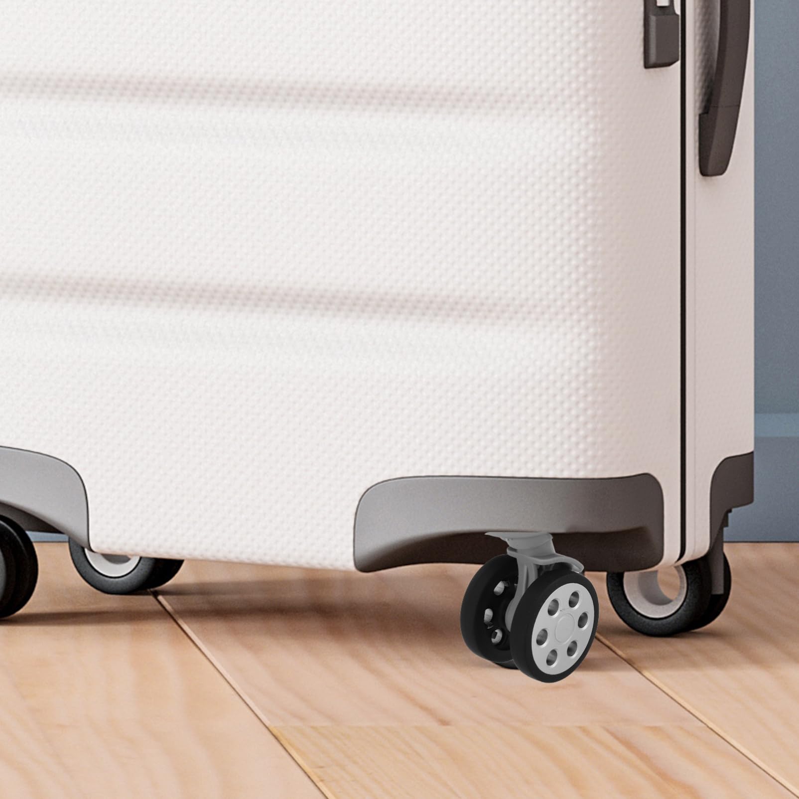 Toddmomy 2paia Ruote Girevoli per Bagagli di Ricambio Installazione Rapida e Design Antirumore per Valigie e Carrelli della Spesa