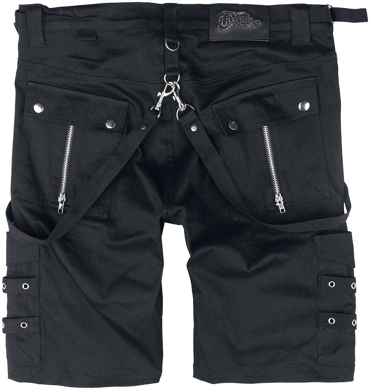 Edham Shorts Männer Short schwarz Gothic, Rockwear