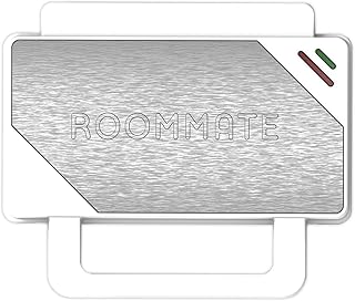 [東京Deco] 耳まで焼ける 具だくさん 厚焼き ホットサンドメーカー ホワイト [食パン6～8枚切り対応] 耳付きで焼ける 電気 一人暮らし 新生活 ダブル 圧着式 2枚焼き 上下両面焼き 簡単操作 フッ素加工 ホットサンド サンドイッチ d000