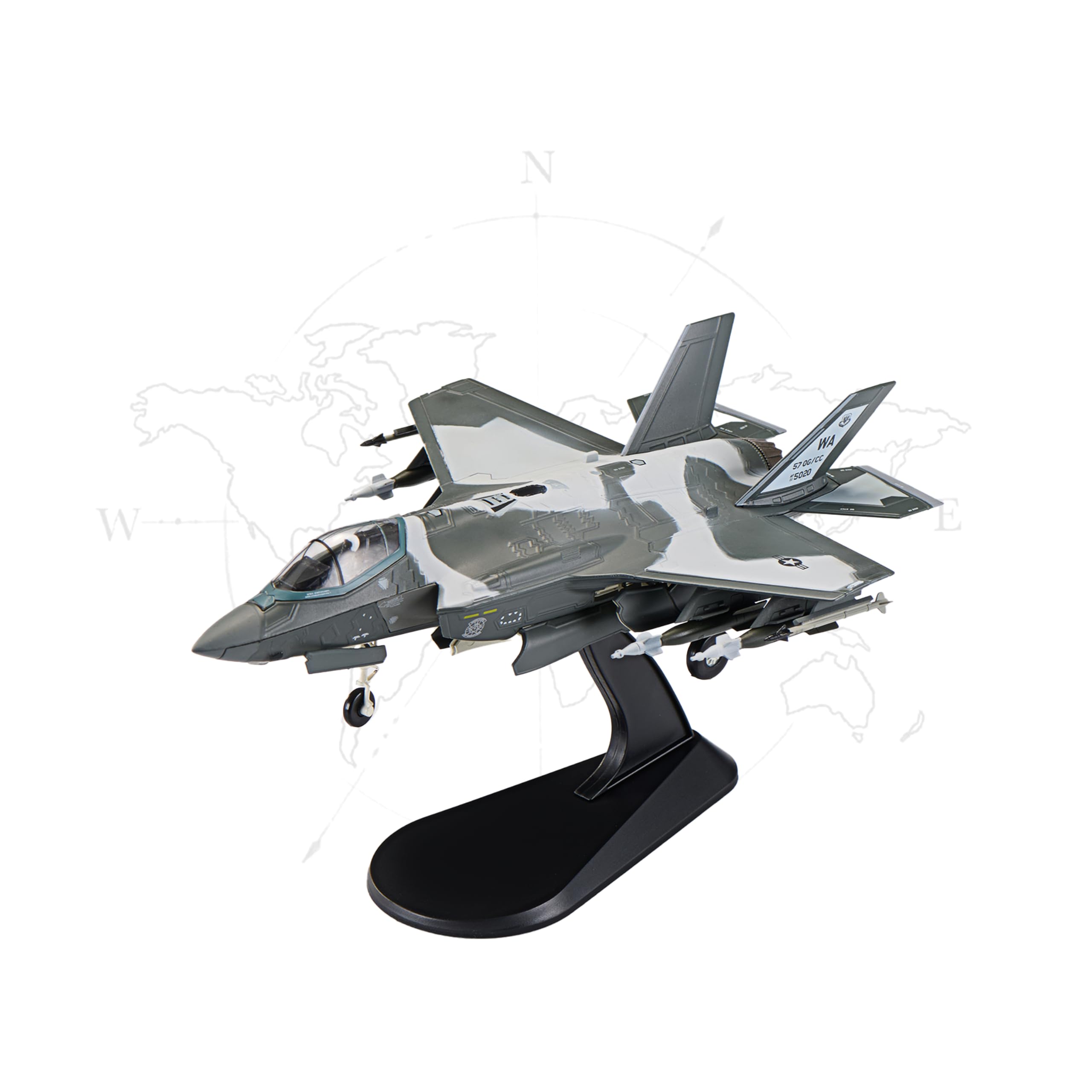 Udnorbay 1/72 F-35A Lightning II Aggressor Diecast Airplane Model — image 1